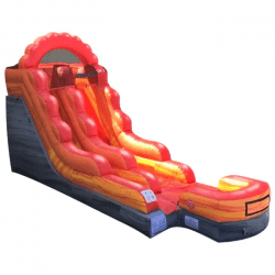 slide 1704486669 Fire Marble 15 ft. Water Slide